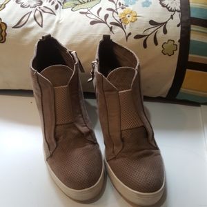 Mia Tan Wedge Sneaker